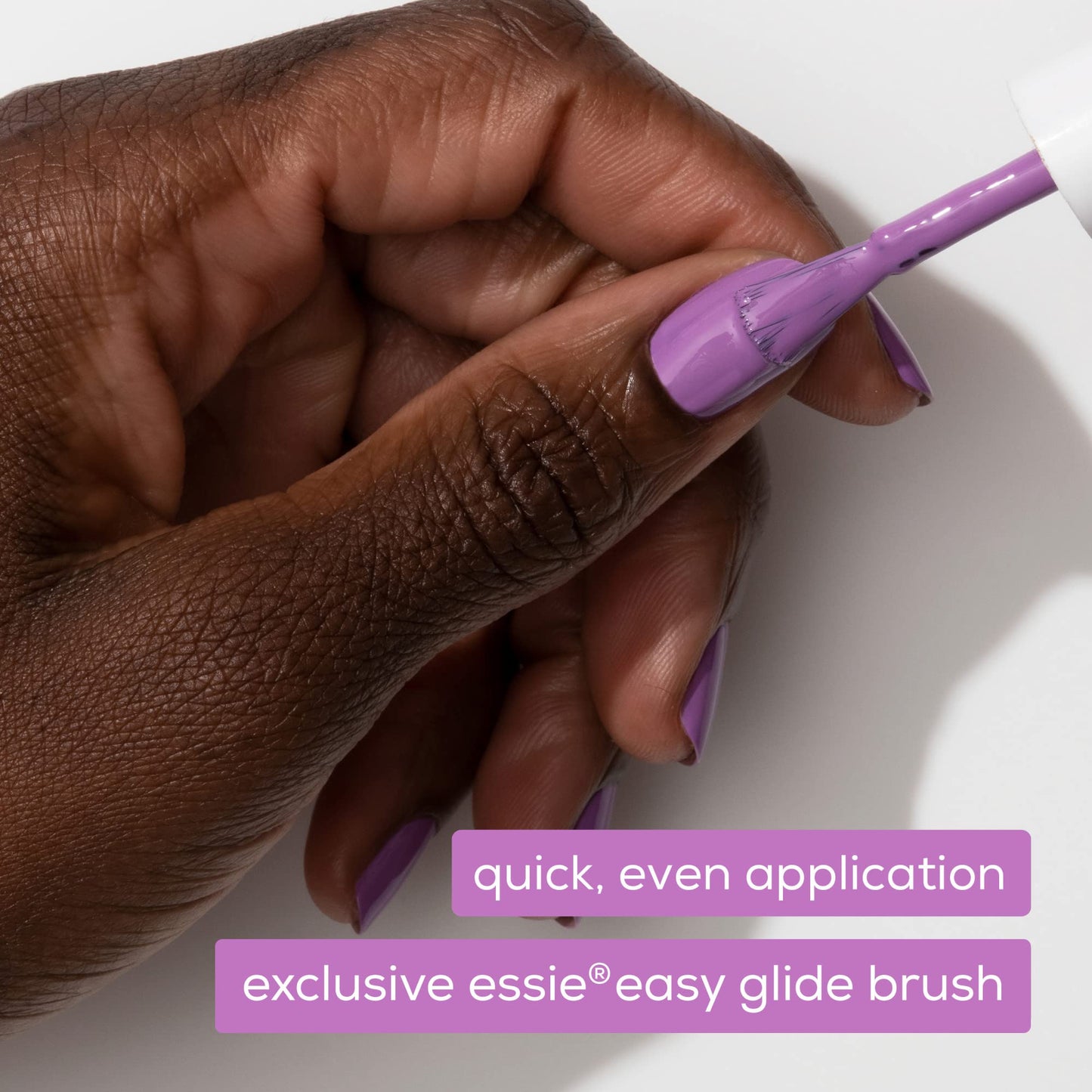 essie Salon Quality 8 Free Vegan Nail Polish, Soft Pink, 0.46 fl oz Bottle