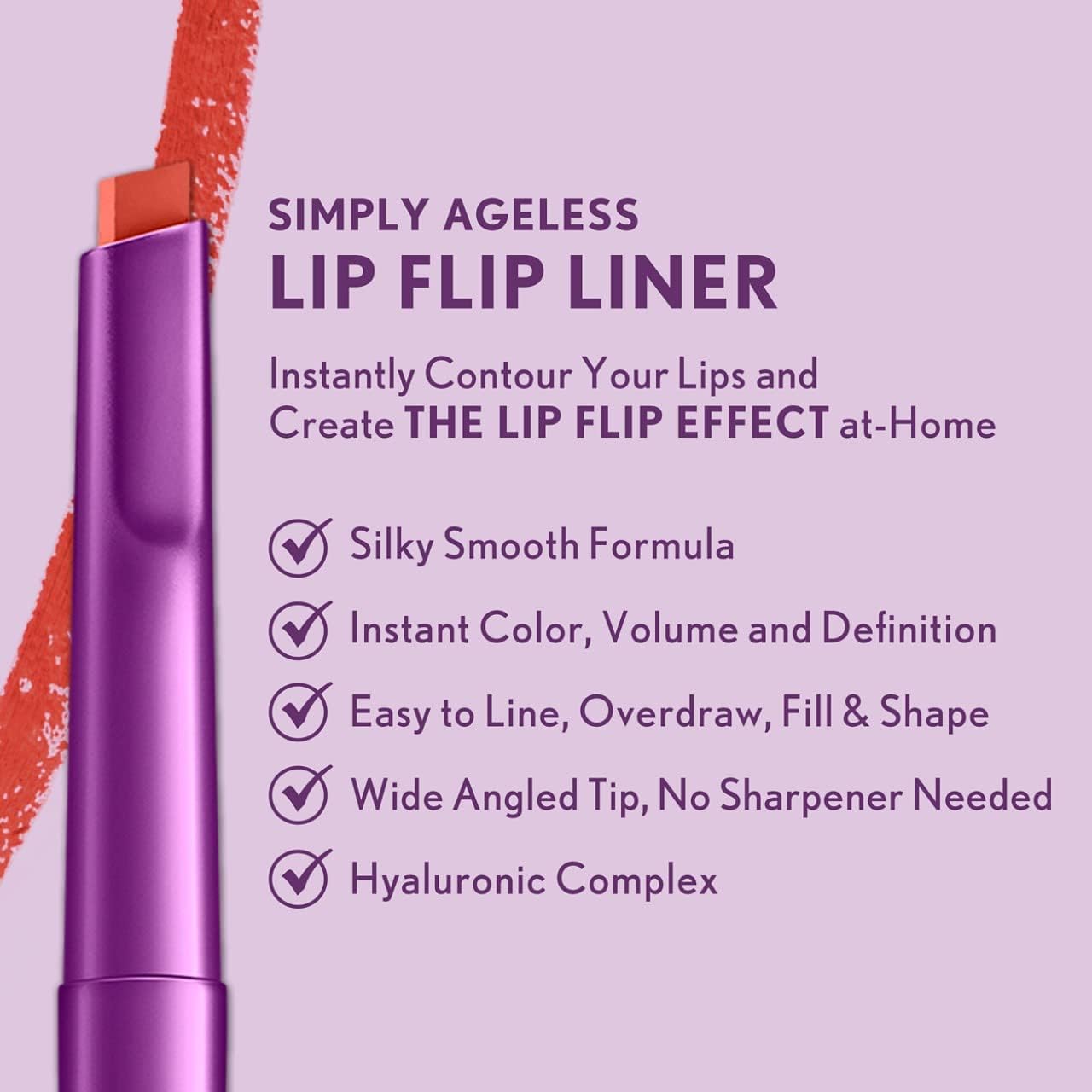 CoverGirl Simply Ageless Lip Flip Liner - Long Lasting - pecial Espresso