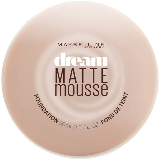 Maybelline New York Dream Matte Mousse Foundation, Light Beige