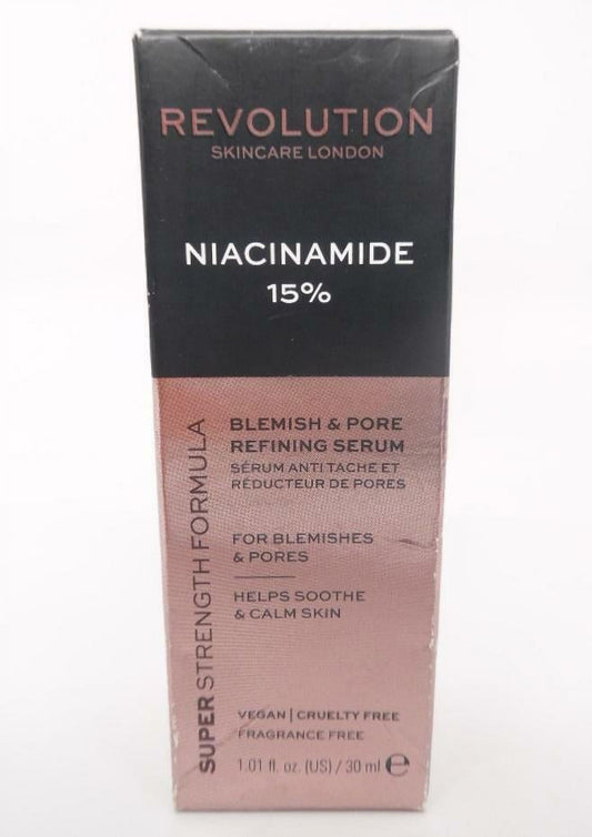 Makeup Revolution Skincare Niacinamide 15% Blemish & Pore Refining Serum 1.01 oz