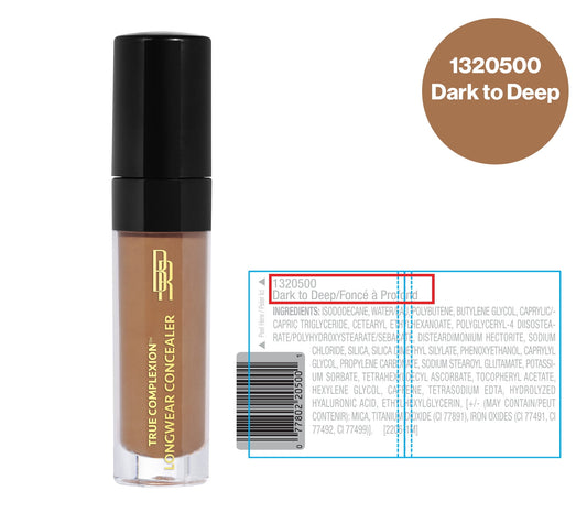 Black Radiance True Complexion Longwear Concealer Makeup - Dark To Deep