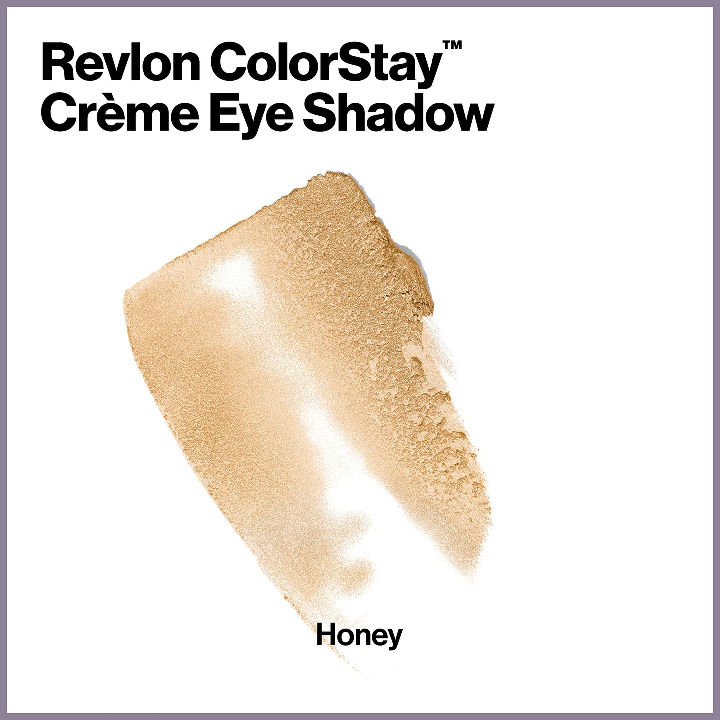 Sombra de ojos en crema Revlon Colorstay, maquillaje de ojos mate o brillante de larga duración, con pincel aplicador en dorado y miel (725)