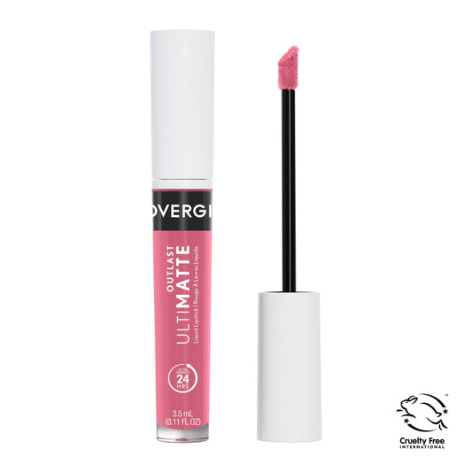 COVERGIRL Outlast Ulti-Matte Liquid Lip Color, Strawberry Spritzer, 0.11 oz