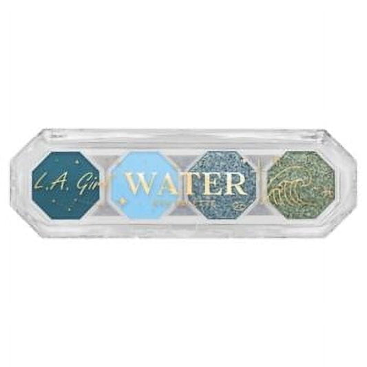L.A. Girl 4 Play Eyeshadow Quad Palette, WATER G97910
