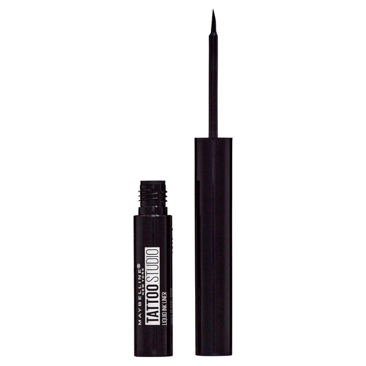 Maybelline TattooStudio Liquid Ink Eyeliner Eye Makeup, Ink Black, 0.08 fl. oz.