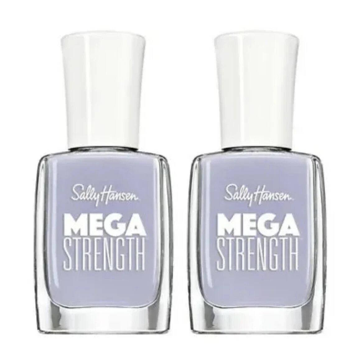 (2-pack) Sally Hansen Mega Strength Nail Color, Be Iconic, 0.4 fl oz