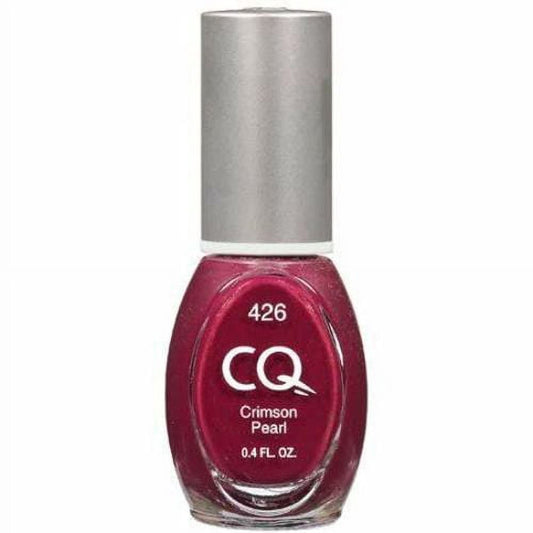 Scherer CQ Nail Polish Nail Enamel, 426, Crimson Pearl