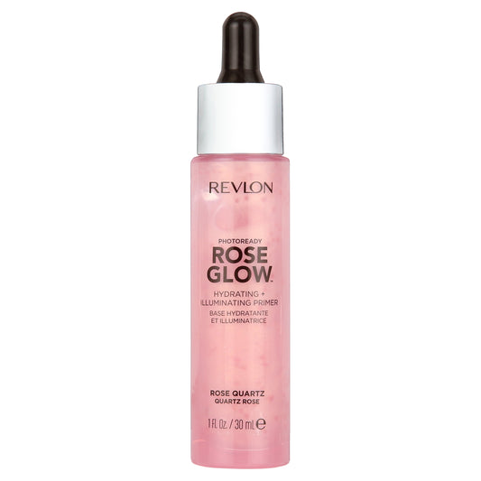 Revlon PhotoReady Rose Glow Primer, Hydrating + Illuminating, Rose Quartz