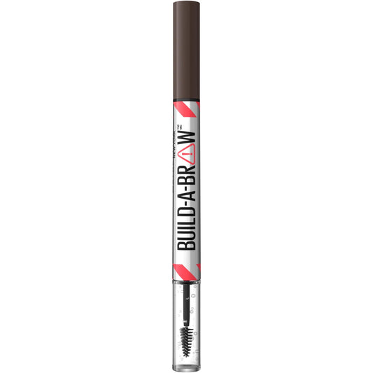 Maybelline Build A Brow 2-in-1 Eyebrow Pen and Sealing Gel, Deep Brown