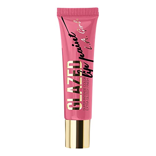 LA Girl, Glazed Lip Paint Blushing, 0.4 Ounce
