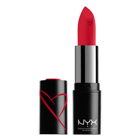 NYX Professional Makeup Shout Loud Lipstick, Red Haute