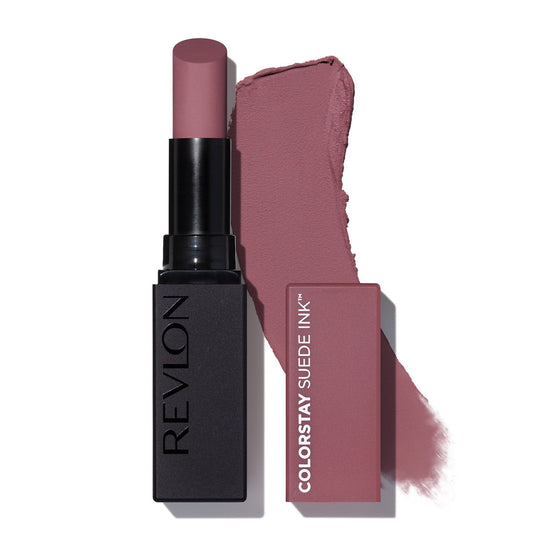 Revlon ColorStay Suede Ink Lightweight Matte Lipstick with Vitamin E, 012 Power Trip