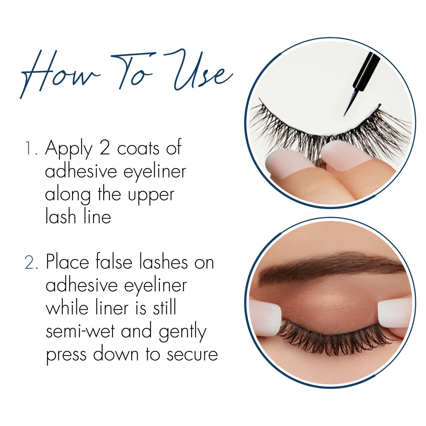 DUO Line it Lash it Azul Metálico