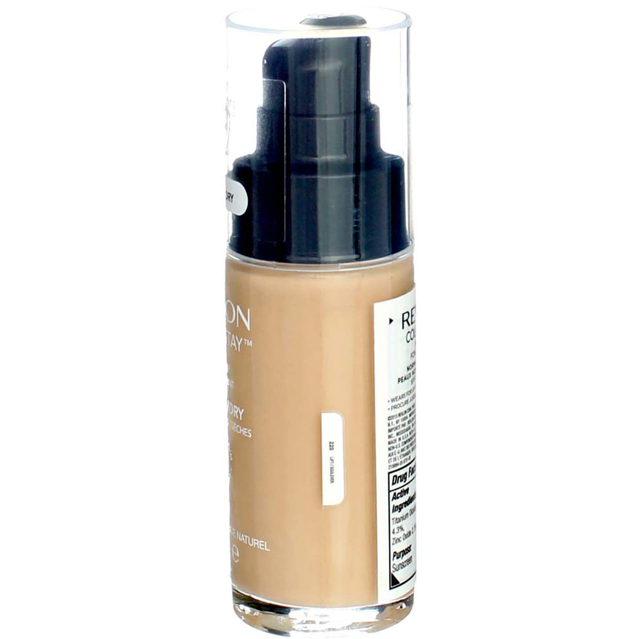 Revlon ColorStay Liquid Foundation Makeup, Normal/Dry Skin, SPF 20, 220 Natural Beige, 1 fl oz