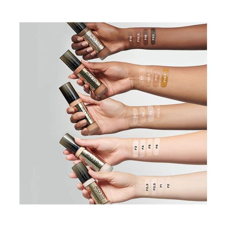 Base de maquillaje correctora y luminosa REVOLUTION F 6