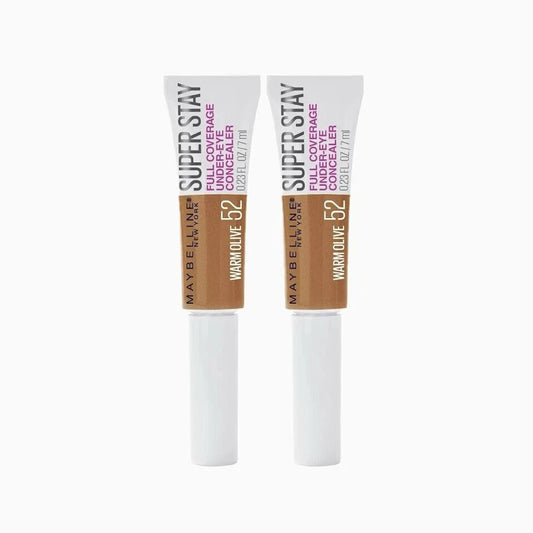 (2-pack) Maybelline Super Stay Full Coverage Under-Eye Concealer 52 Warm Olive