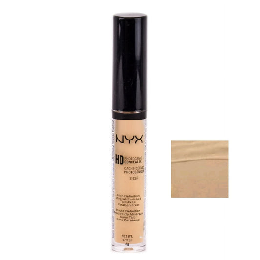 NYX Professional Makeup HD Studio Photogenic Wand, Medium Coverage, Undereye Concealer Beige