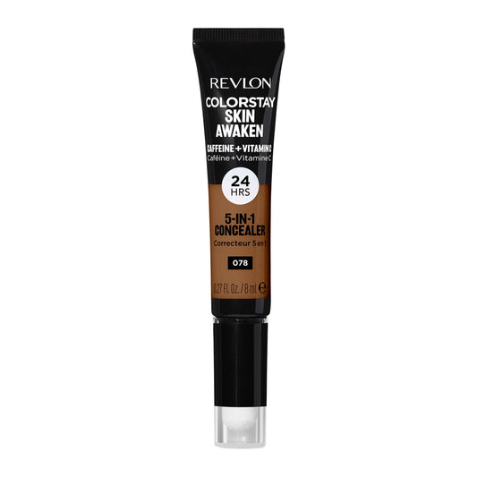 Revlon ColorStay Skin Awaken Cream Concealer Makeup, Longwear, 078 Truffle, 0.27 fl oz