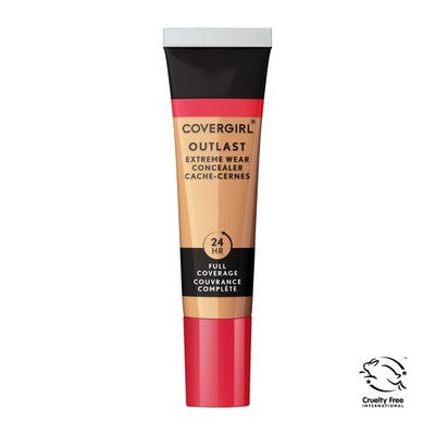 COVERGIRL Outlast Extreme Wear Concealer, Warm Beige, .3 fl oz, Full Coverage