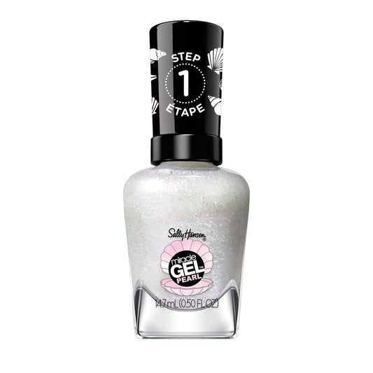 Sally Hansen Miracle Gel Nail Polish, 909 Moonlight Mist, 0.5 fl oz, No UV Lamp Needed