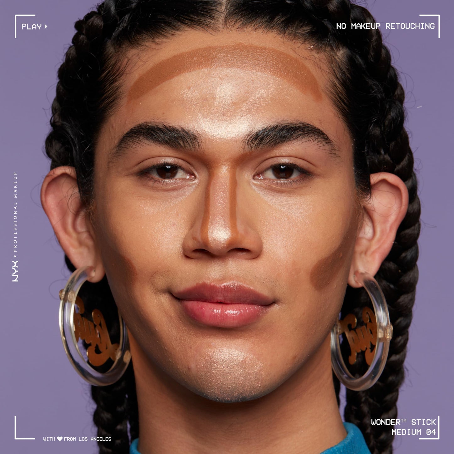 NYX Professional Makeup Wonder Stick, Cream Highlight & Contour Stick, Medium