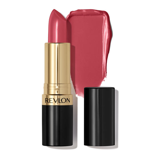 Revlon Super Lustrous Creme Lipstick, Creamy Formula, Pink Velvet, 0.15 oz