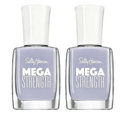 (2-pack) Sally Hansen Mega Strength Nail Color, Be Iconic, 0.4 fl oz