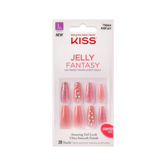 KISS Gel Fantasy Jelly Nails - Be Jelly