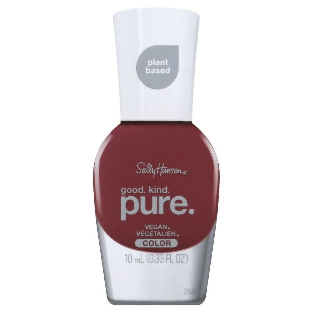 Sally Hansen Good.Kind.Pure. Vegan Nail Polish, Eco-Rose, 0.33 oz, Clean Nail Polish
