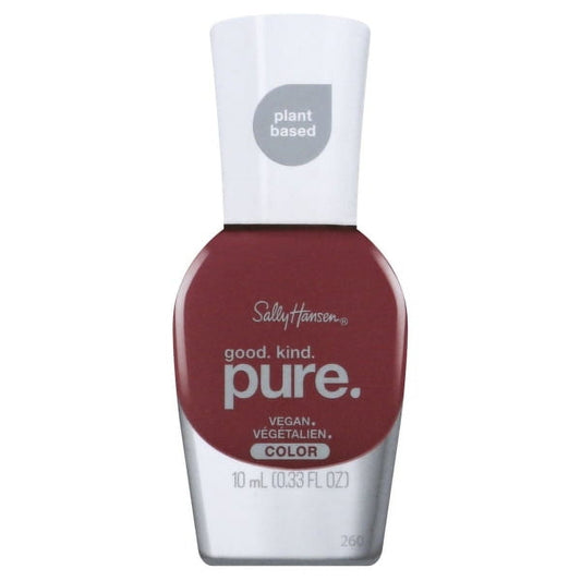 Sally Hansen Good.Kind.Pure. Vegan Nail Polish, Eco-Rose, 0.33 oz, Clean Nail Polish