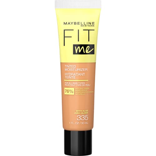 Maybelline fit me tinted moisturizer liquid face tube all skin types