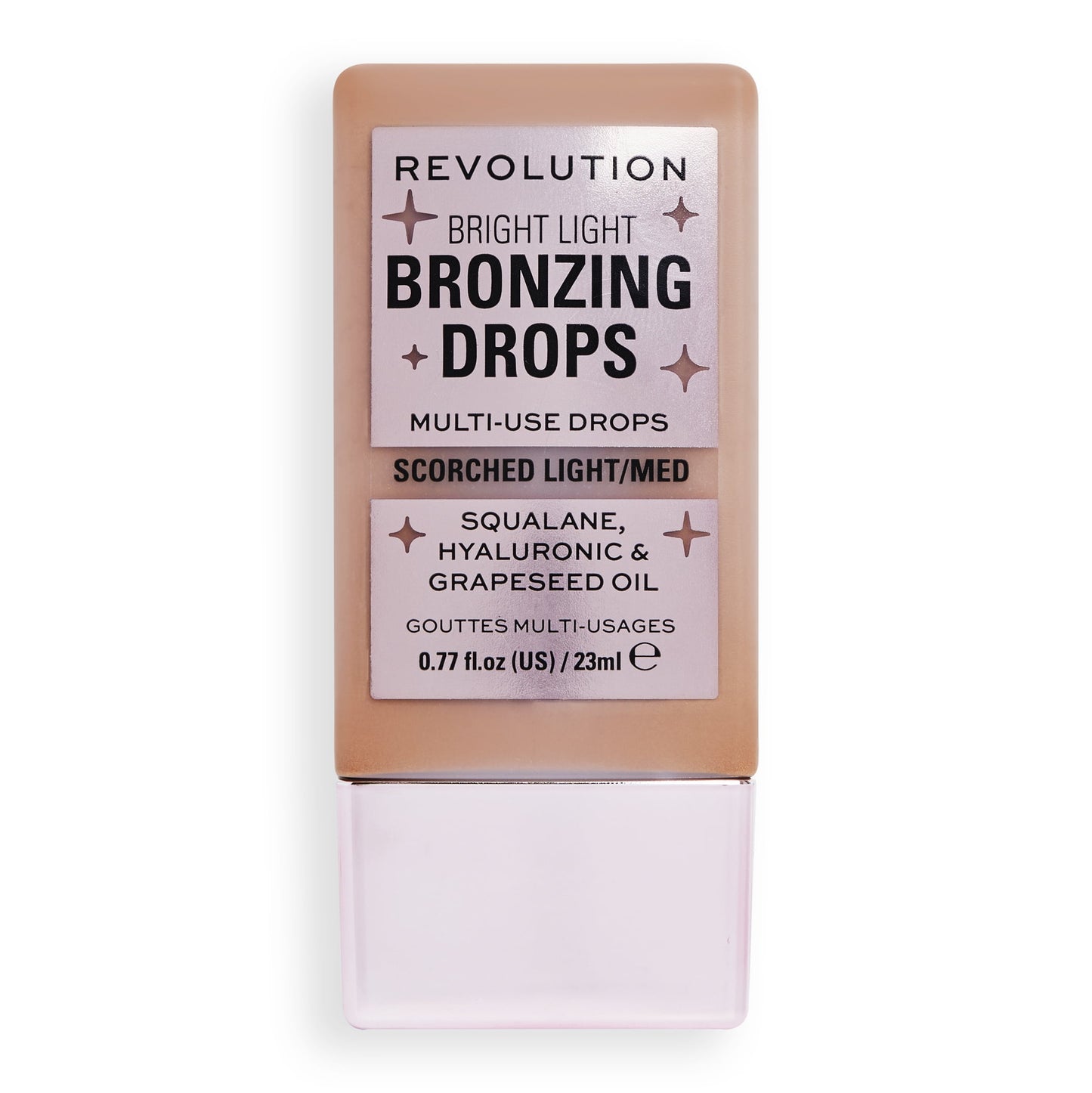 Revolution Bright Light Bronzing Drops, Sun-Kissed Finish, Bronze Scorched, 0.77 fl oz