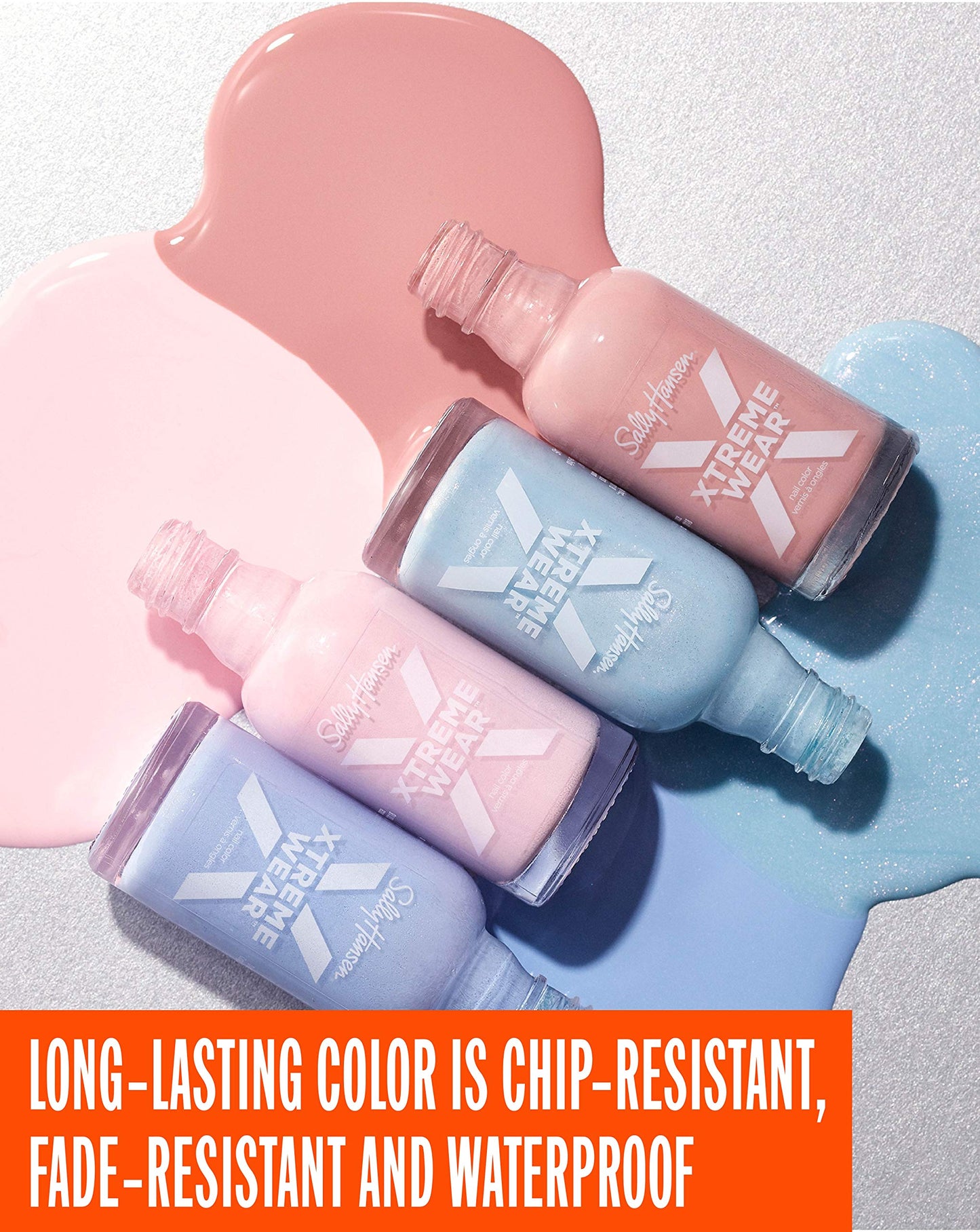Sally Hansen Hard as Nails Xtreme Wear Nail Color, Jam Sesh, 0.4 Fl Oz,Pack of 1