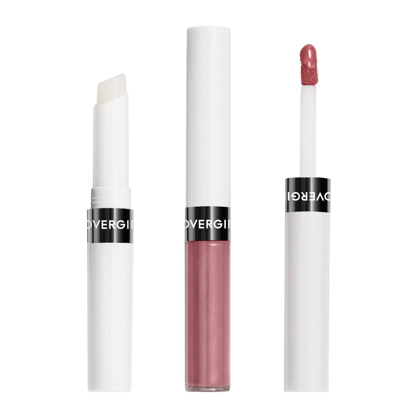 Covergirl Outlast All-Day Lip Color Liquid Lipstick and Moisturizing Topcoat, Longwear, Rosie