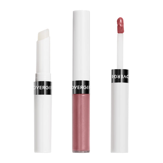 Covergirl Outlast All-Day Lip Color Liquid Lipstick and Moisturizing Topcoat, Longwear, Rosie