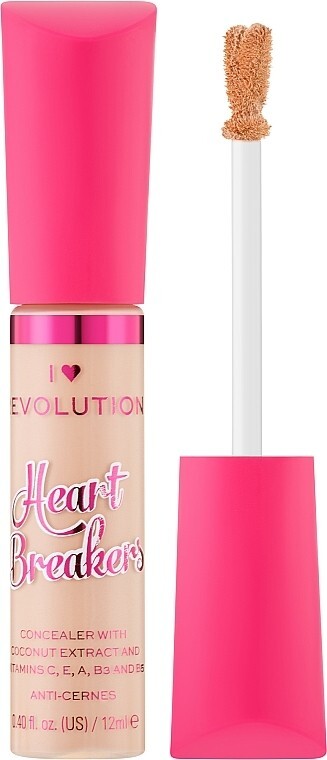 (2-pack) I Heart Revolution Heartbreakers Concealer BISCUIT