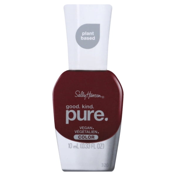 Sally Hansen Good.Kind.Pure. Nail Polish, Cherry Amore, 10ml