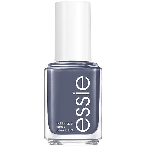 essie Nail Polish, Salon-Quality Steel Gray Nail Polish, Vegan, Toned Down, 0.46 fl oz