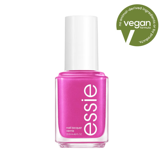essie Salon Quality Vegan Nail Polish, Warm Magenta Pink, 0.46 fl oz Bottle