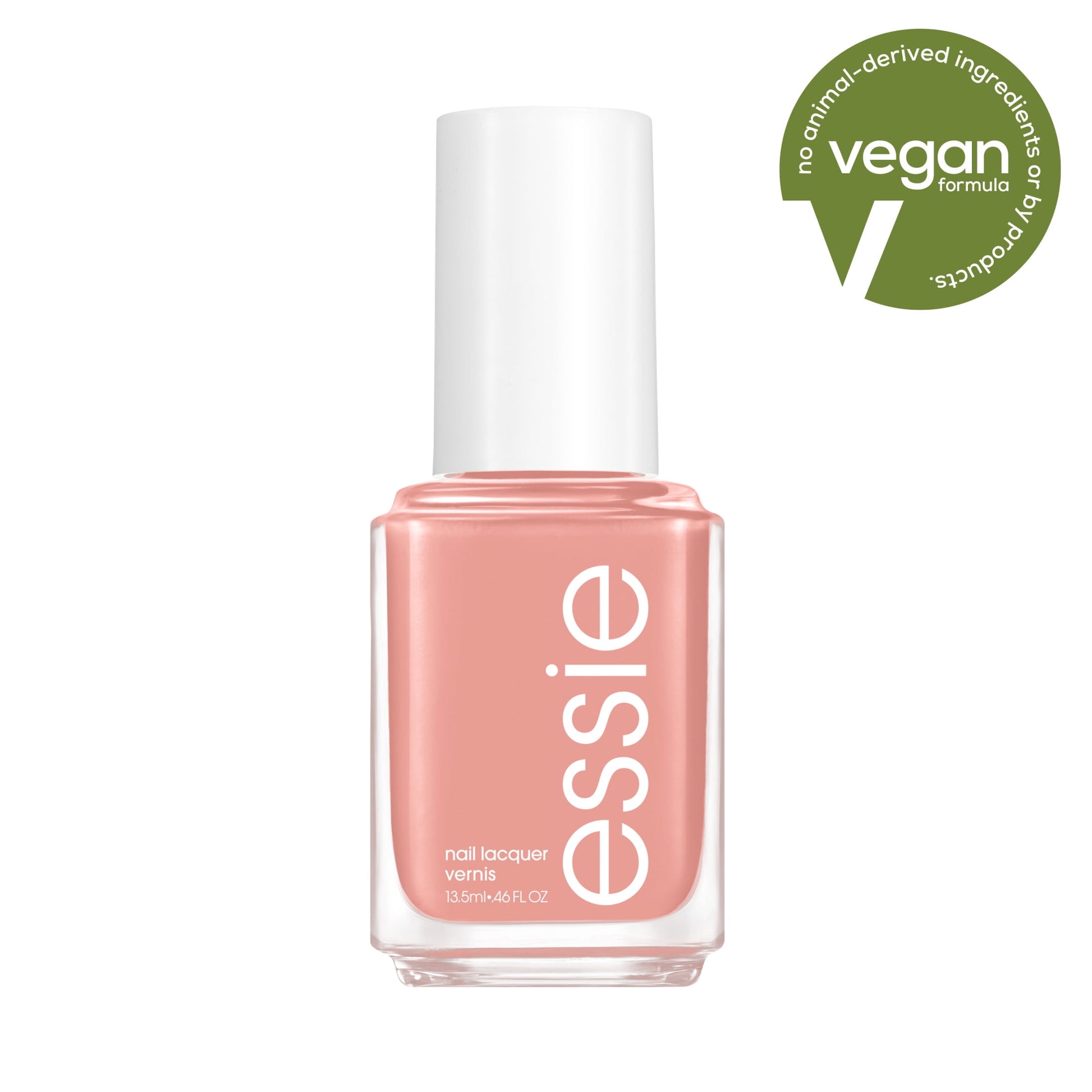 essie Vegan Nail Polish, 1003 Bare With Me, 0.46 fl oz Bottle