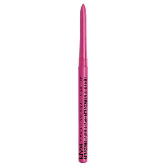 NYX Professional Makeup Retractable Lip Liner, Long-lasting Mechanical lip pencil, Hot Pink