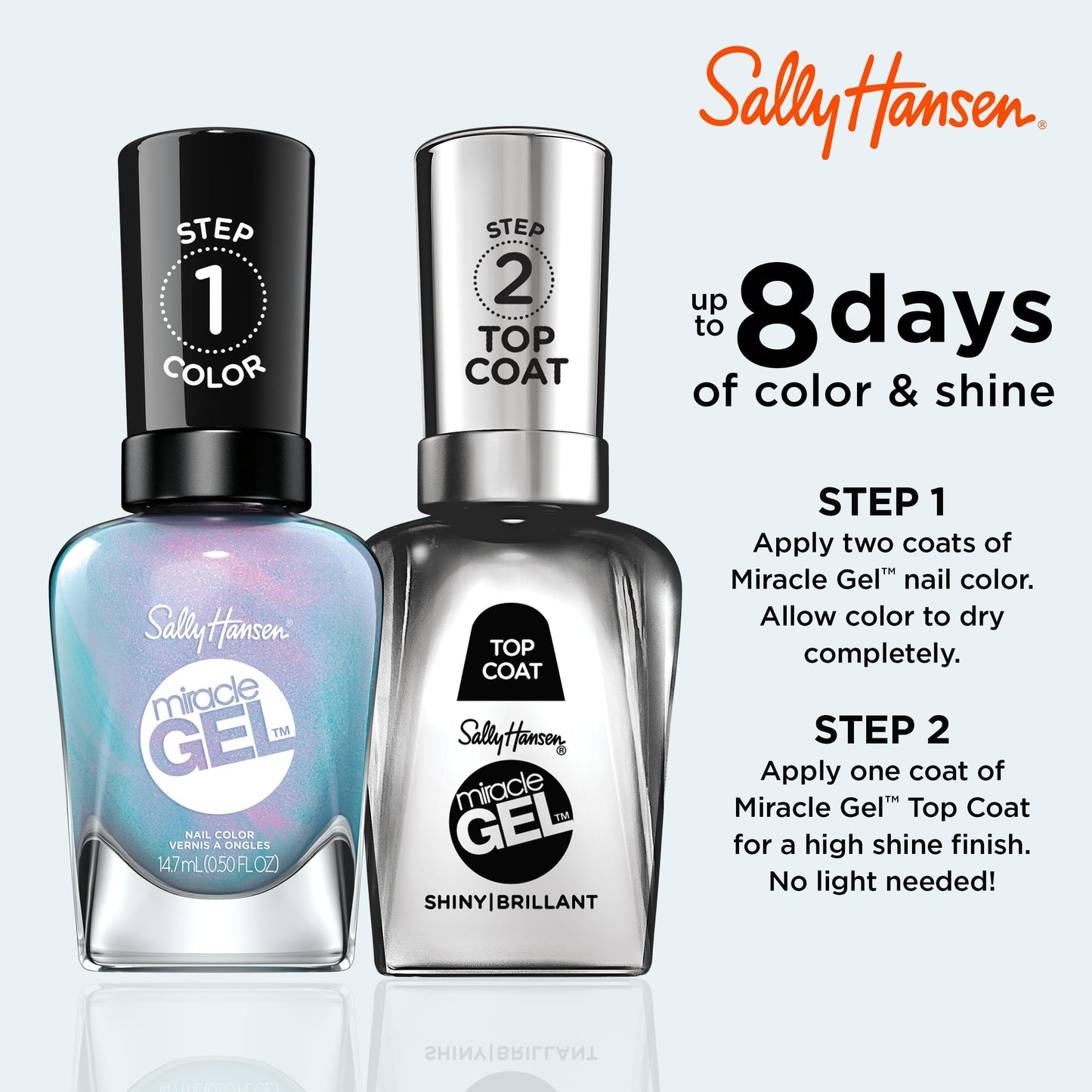 Sally Hansen -Miracle Gel -Let's Get Digital -0.5 -fl oz