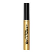 Revlon ColorStay Xtensionnaire Lengthening Lash Serum and Mascara In One, Tapered Brush for 2X Longer Looking Eyelashes, Infused with Pro Vitamin B5, Smudge-Proof, 201 Blackest Black