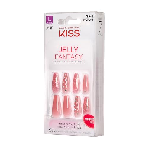 KISS Gel Fantasy Jelly Nails - Be Jelly