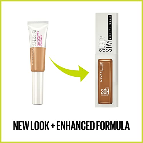 Maybelline Super Stay Longwear Liquid Concealer, Full Coverage, 11, 0.33 fl oz