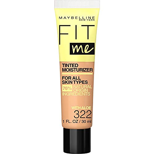 Maybelline fit me tinted moisturizer liquid face tube all skin types
