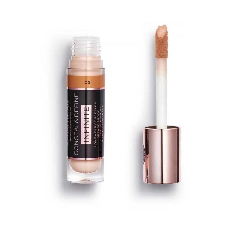 REVOLUTION Conceal &amp; Define Corrector Infinite de larga duración XL