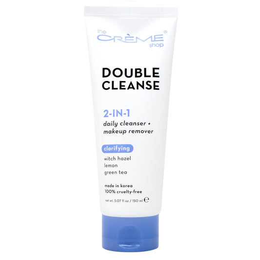 The Crème Shop - 2-in-1 Facial Foam | Witch Hazel + Lemon + Green Tea