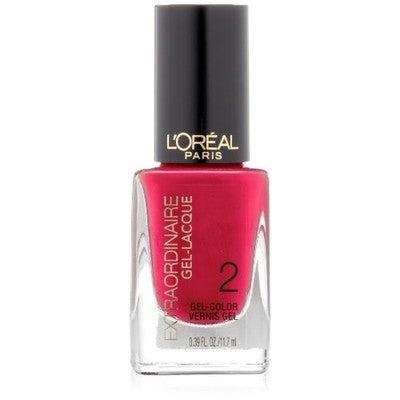L'Oréal Paris Extraordinaire Gel-Lacque 1-2-3 Esmalte de uñas, 0.39 onzas líquidas