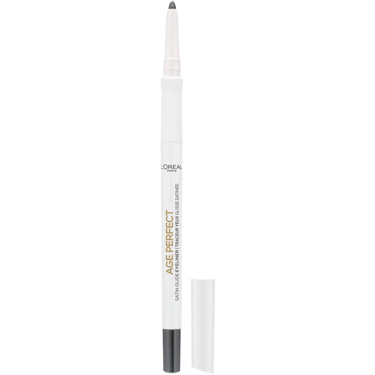 L'Oreal Paris Age Perfect Satin Glide Eyeliner with Mineral Pigments, Charcoal 0.01 oz